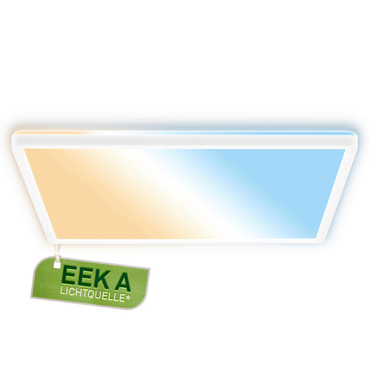 LED-PANEEL Tava A 42/42/3 cm   - Weiß, Basics, Kunststoff (42/42/3cm) - Briloner