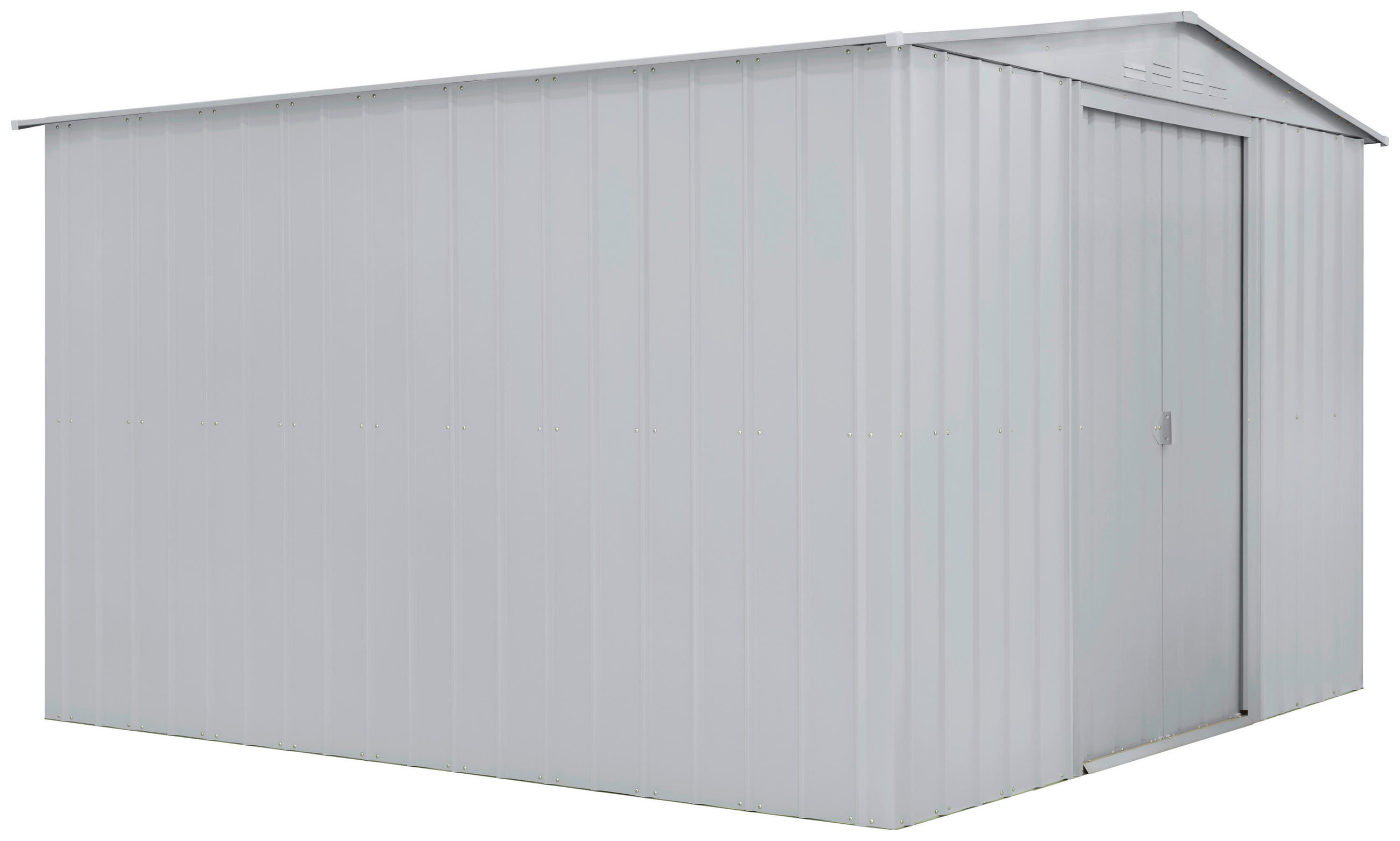 GERÄTEHAUS 308/220/309 cm  - Silberfarben, Basics, Metall (308/220/309cm)