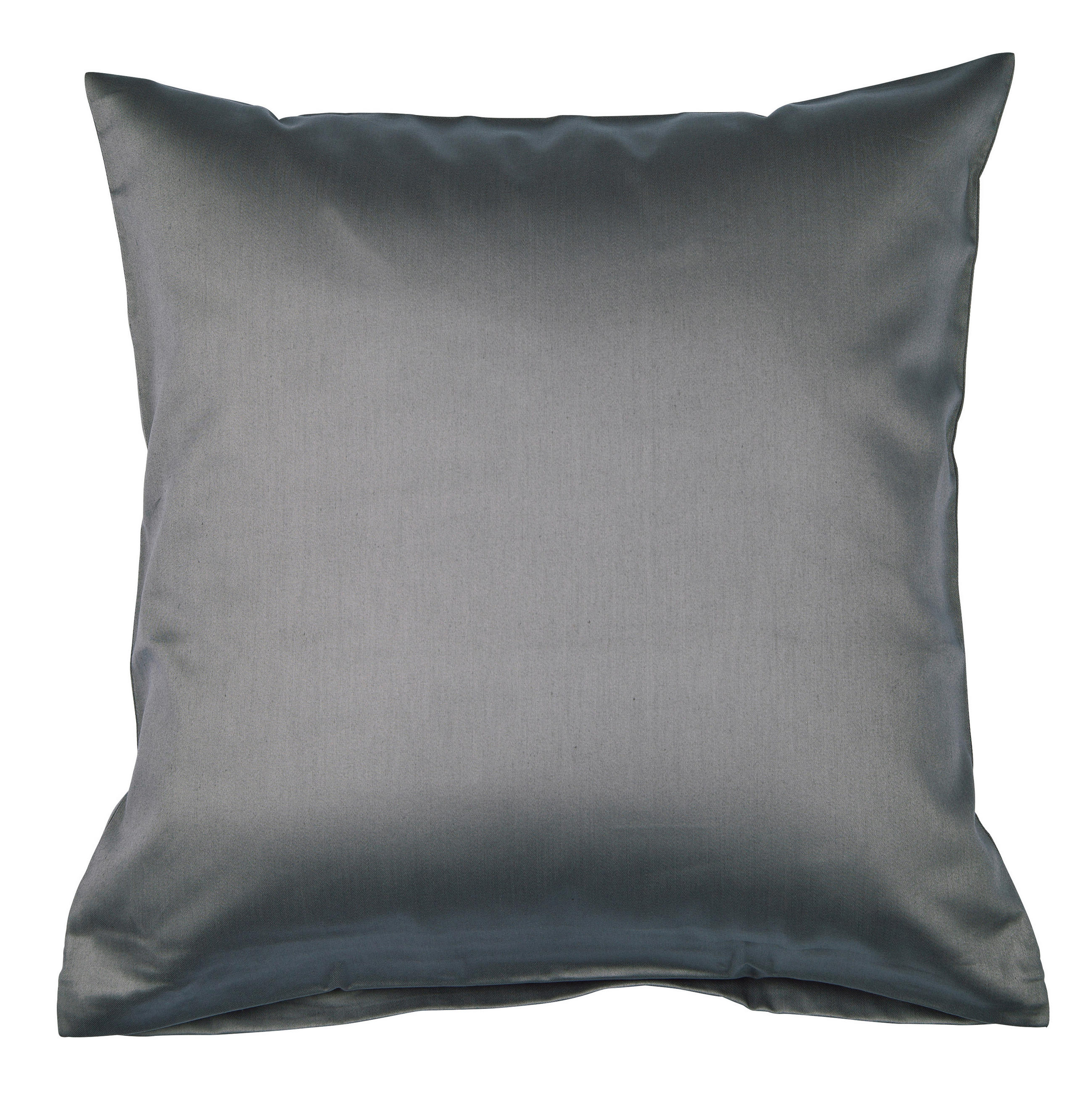 KOPFKISSENBEZUG Giacomo 80/80 cm  - Anthrazit, Basics, Textil (80/80cm) - Janine