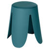 BADHOCKER - Petrol, Basics, Kunststoff (44,5/46/44,5cm) - Wenko