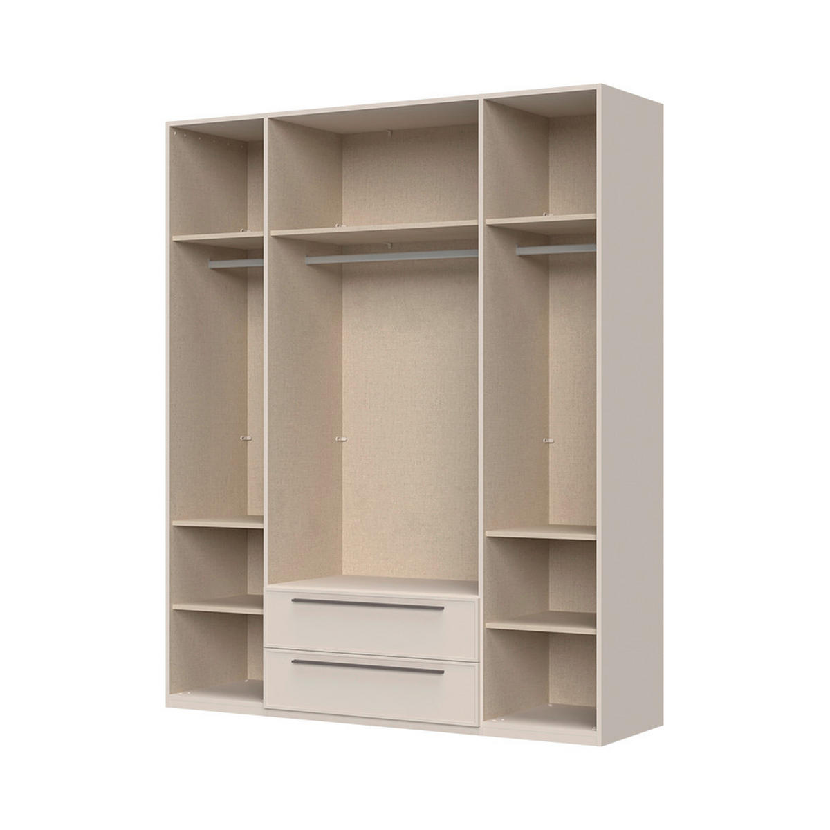 ORMAR SA KLASIČNIM VRATIMA  182/224/56 cm  - Dizajnerski, pločasti materijal/plastika (182/224/56cm)