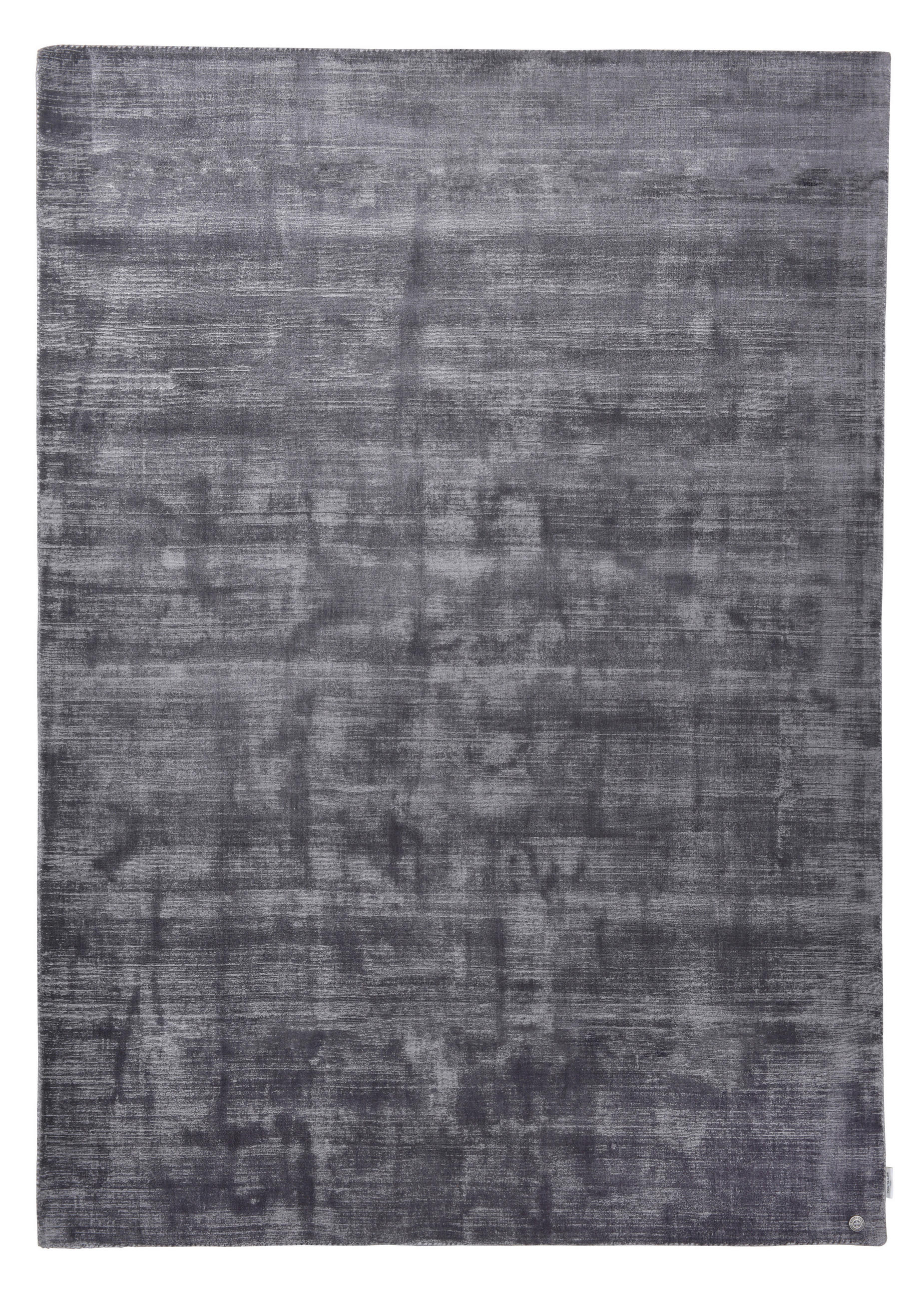 HANDWEBTEPPICH 65/135 cm Anthrazit  - Anthrazit, Basics, Textil (65/135cm) - Tom Tailor