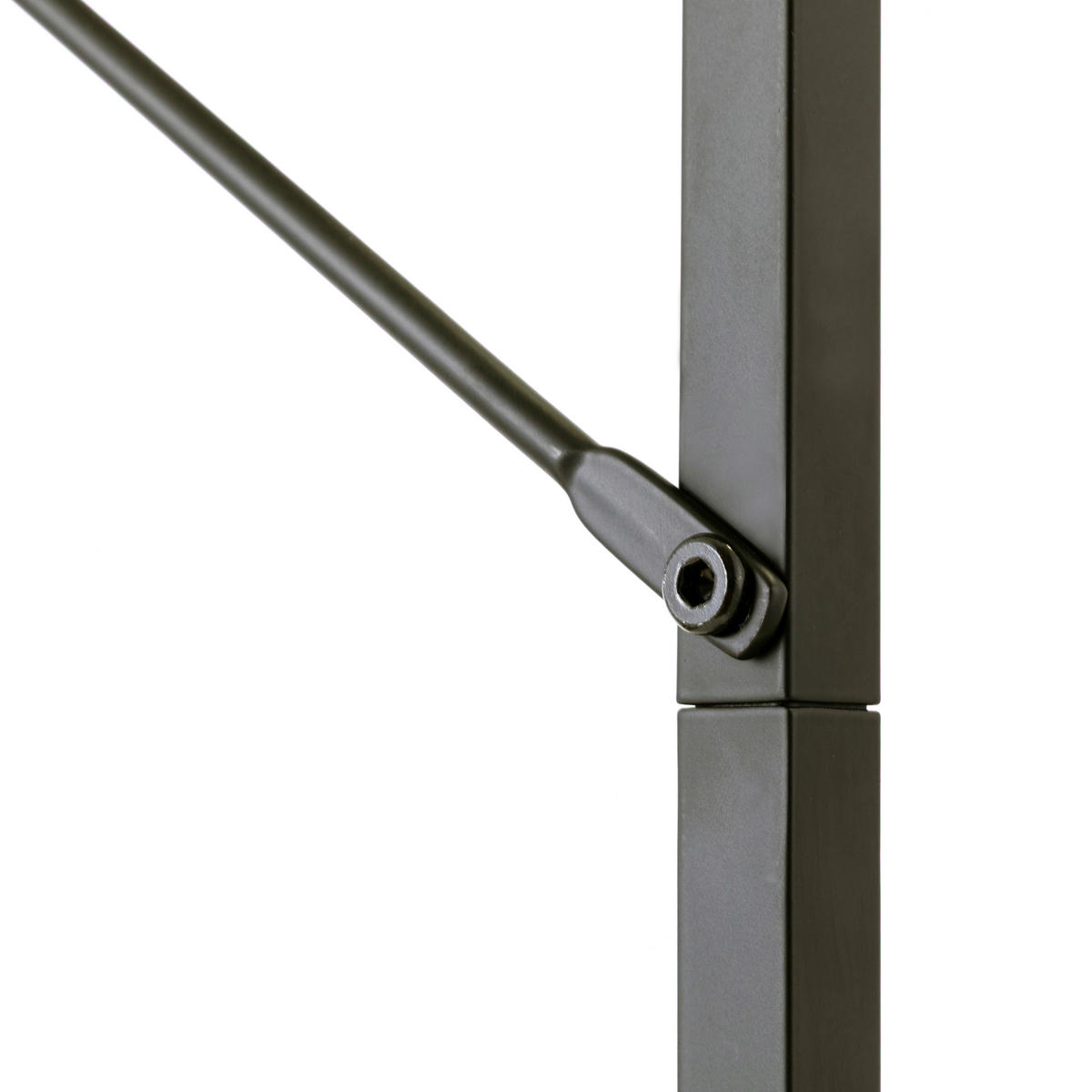 REGAL Schwarz  - Schwarz, Basics, Kunststoff/Metall (68/160/28cm) - Carryhome
