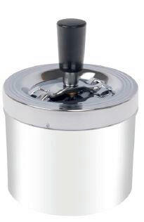 DREHASCHER - Weiß, Basics, Metall (9,5/13cm) - Ambia Home