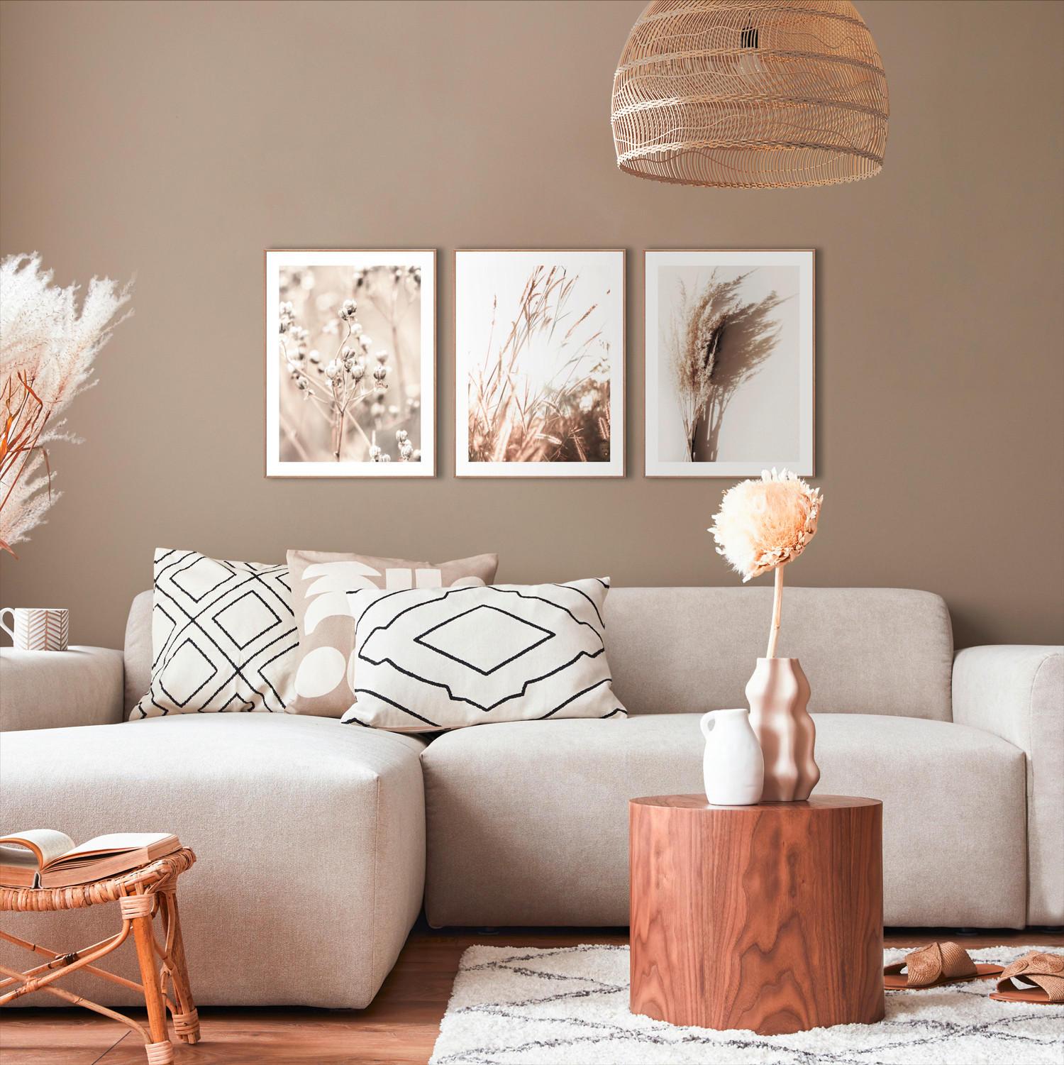 BILDERSET - Basics, Holz (90/40/2cm) - Reinders!