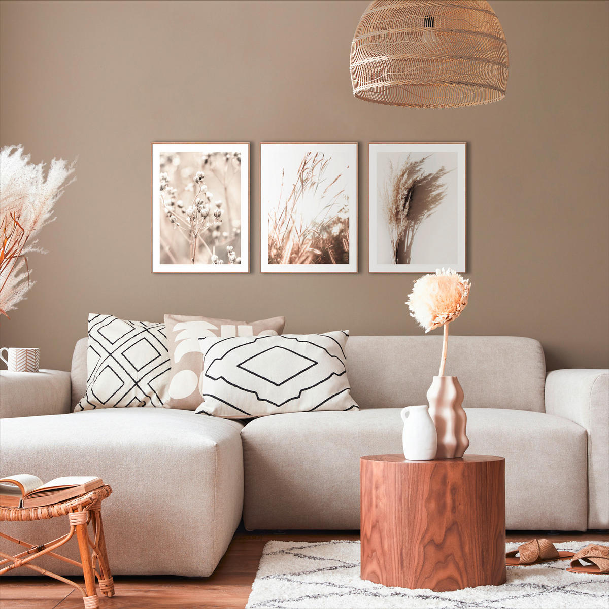 BILDERSET - Basics, Holz (90/40/2cm) - Reinders!