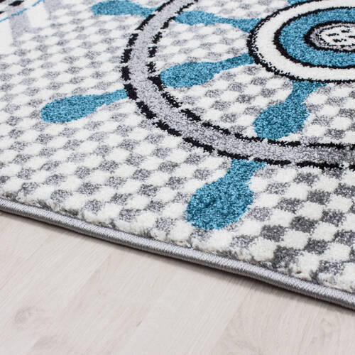 BARNMATTA 120/120 cm Kids  - grå, Trend, textil (120/120cm) - Ben'n'jen