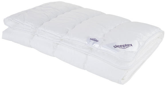 SOMMERDECKE 200/200 cm Katharina - Weiß, Basics, Textil (200/200cm) - Sleeptex