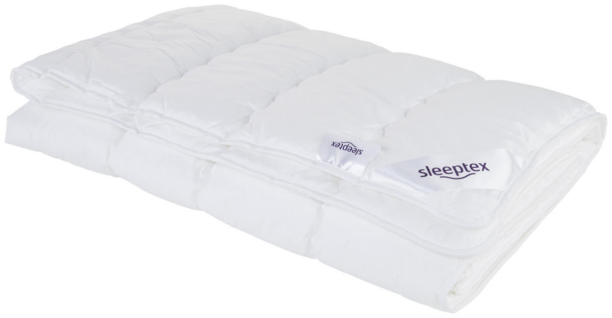 LEICHTDUVET 160/210 cm Katharina  - Weiss, Basics, Textil (160/210cm) - Sleeptex