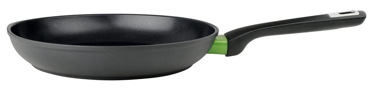 TIGAIE PENTRU PRĂJIT 28 cm  - verde/negru, Design, metal (28cm) - Chefkoch+Fackelmann