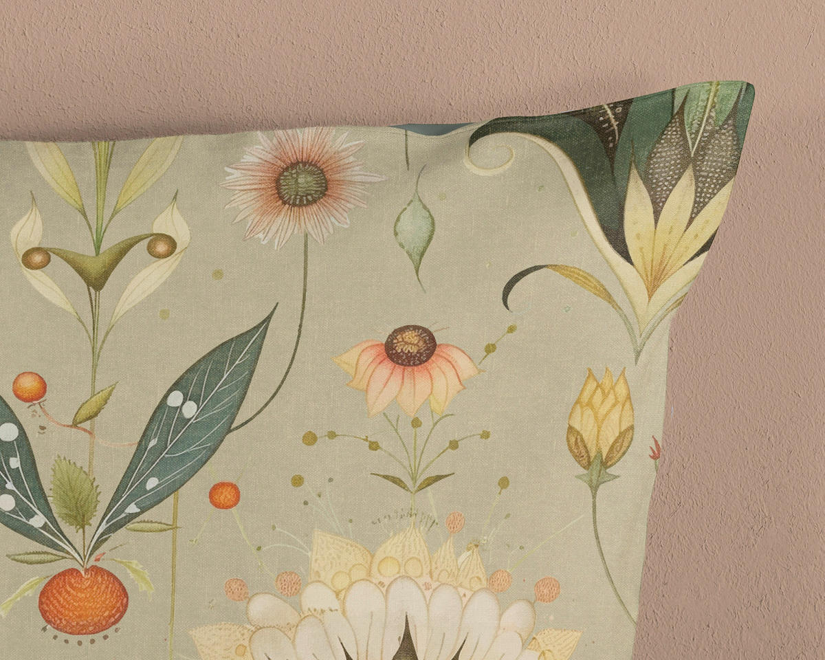 WENDEBETTWÄSCHE 2-teilig Good Morning Renforcé 140/200 cm  - Basics, Textil (140/200cm)