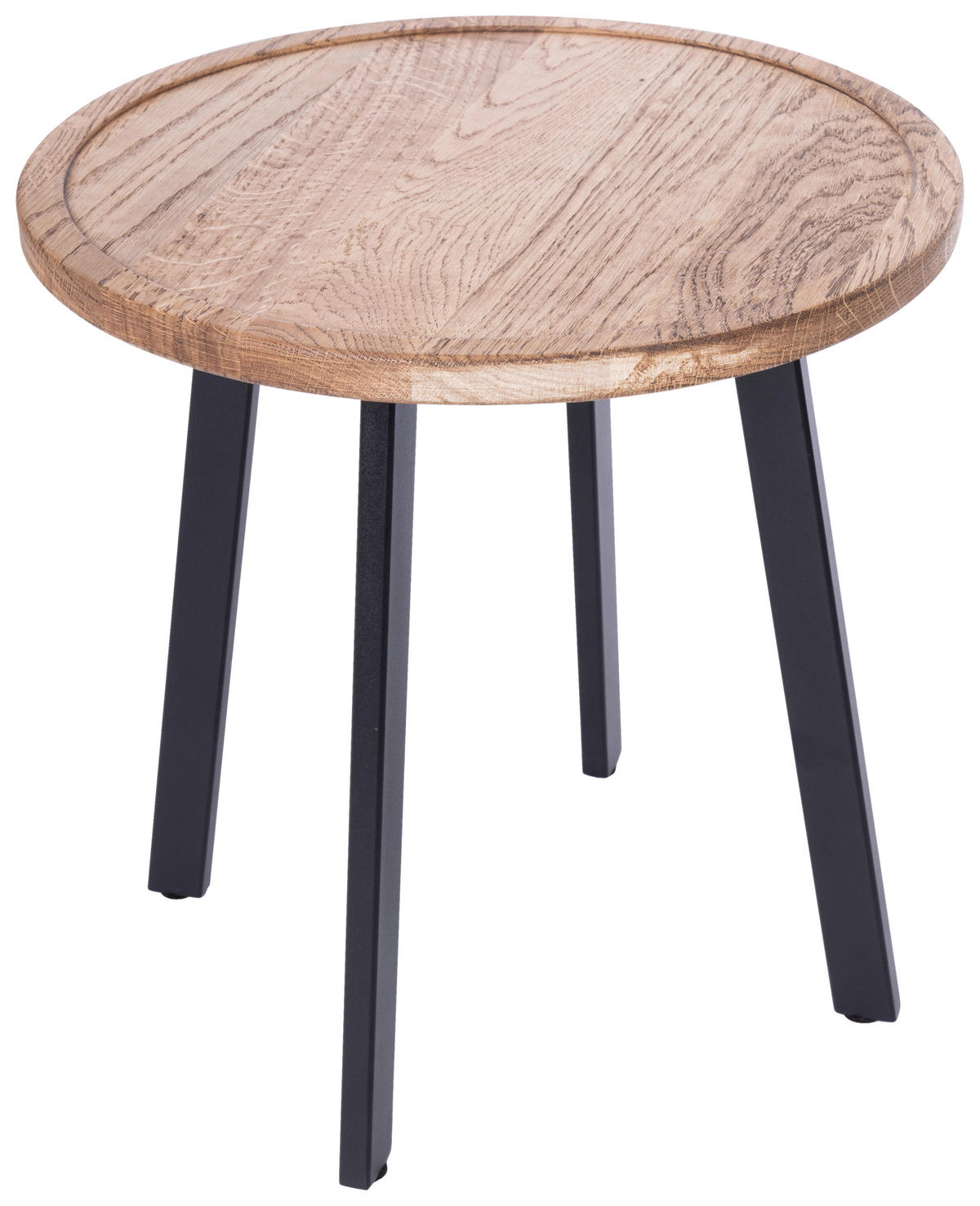 BEISTELLTISCH in Holz 40/40/40 cm  - Eichefarben, Natur, Holz/Metall (40/40/40cm) - Novel
