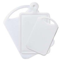 Set 3 tocătoare - alb, Basics, plastic - Homeware Profession.