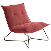 FOTELJA 69/76/86 cm , bobica  - bobica/crna, Osnovno, metal/tekstil (69/76/86cm) - Hom`in