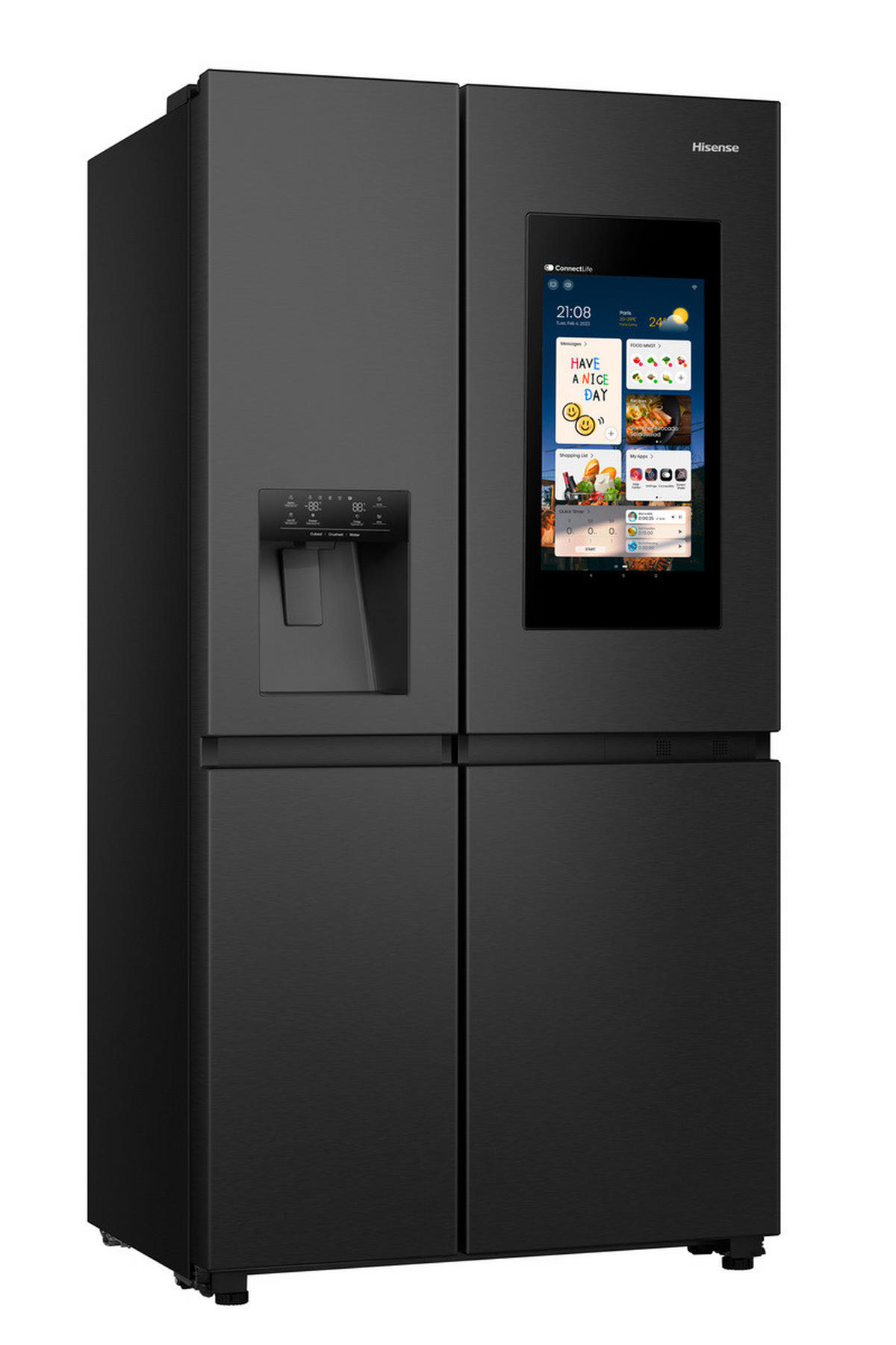 SIDE-BY-SIDE 91/179/73 cm RS9P628GPFE  - Schwarz, Trend (91/179/73cm) - Hisense