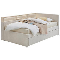 STAURAUMBETT 120/200 cm  in Sandfarben, Beige  - Sandfarben/Beige, MODERN, Holz/Holzwerkstoff (120/200cm) - Stylife