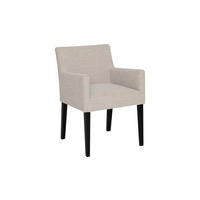 STOL  - beige/svart, Design, trä/textil (62/83,5/56,50cm) - Best Price