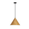 HÄNGLAMPA Dunca 32/32/115 cm  - honungsek/svart, Basics, metall (32/32/115cm)