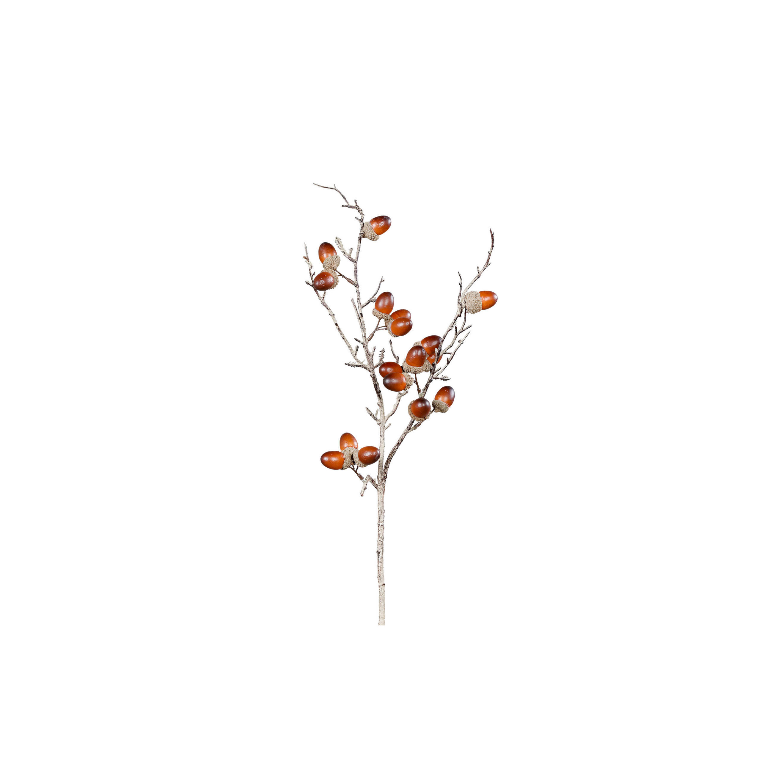 DEKOZWEIG - Braun, LIFESTYLE, Kunststoff (75cm)