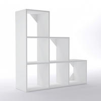 REGAL bijela  drvni materijal  - bijela, Design, drvni materijal (105/30/105cm)