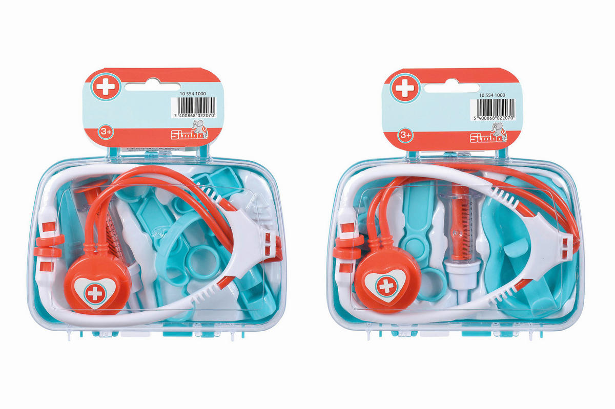 KINDER-ARZTKOFFER - Multicolor, Basics, Kunststoff (4,50/17,50/20cm) - Simba