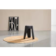 STAPELHOCKER Schwarz  - Schwarz, Basics, Kunststoff (28/46/28cm) - Carryhome