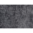 ECKSOFA in Chenille Anthrazit  - Anthrazit/Schwarz, KONVENTIONELL, Textil/Metall (281/200cm) - Carryhome