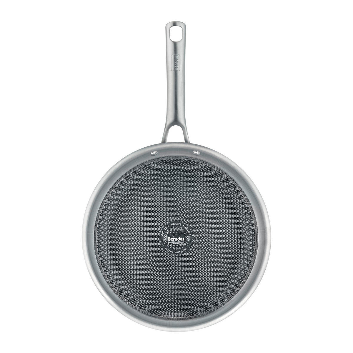 SÜTŐSERPENYŐ 28 cm  - fekete króm, Basics, fém (28cm) - Berndes