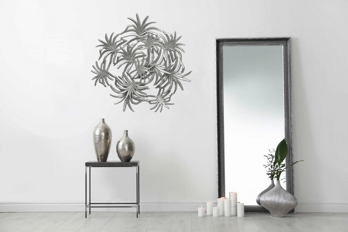 WANDDEKO  - Silberfarben, Lifestyle, Metall (70/9/70cm) - Kayoom