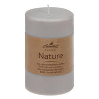 STUMPENKERZE 6,8/10 cm  - Grau, Basics (6,8/10cm) - Steinhart