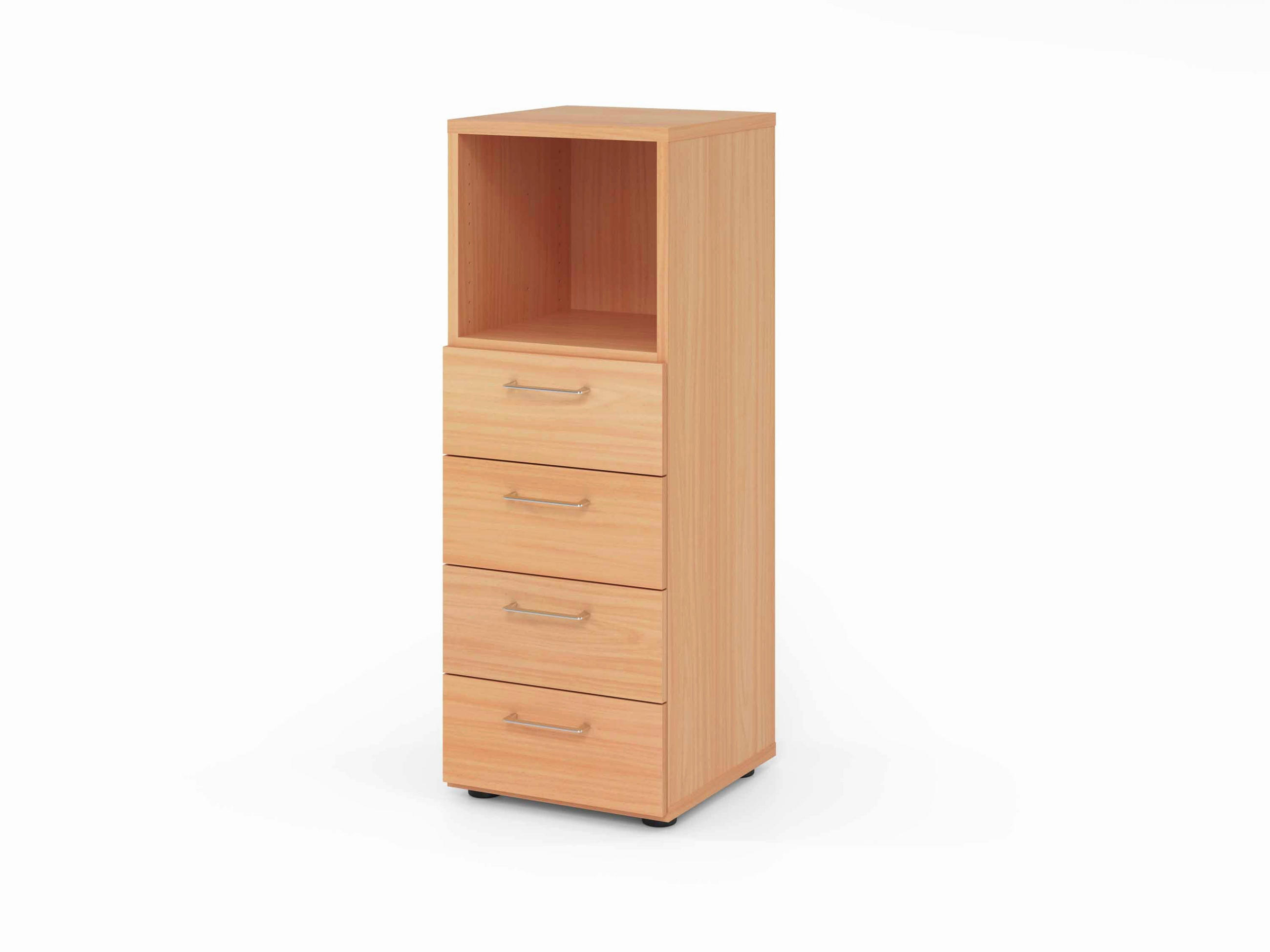 AKTENSCHRANK Buchefarben  - Buchefarben, Basics, Holzwerkstoff (40/110/41,7cm) - Venda