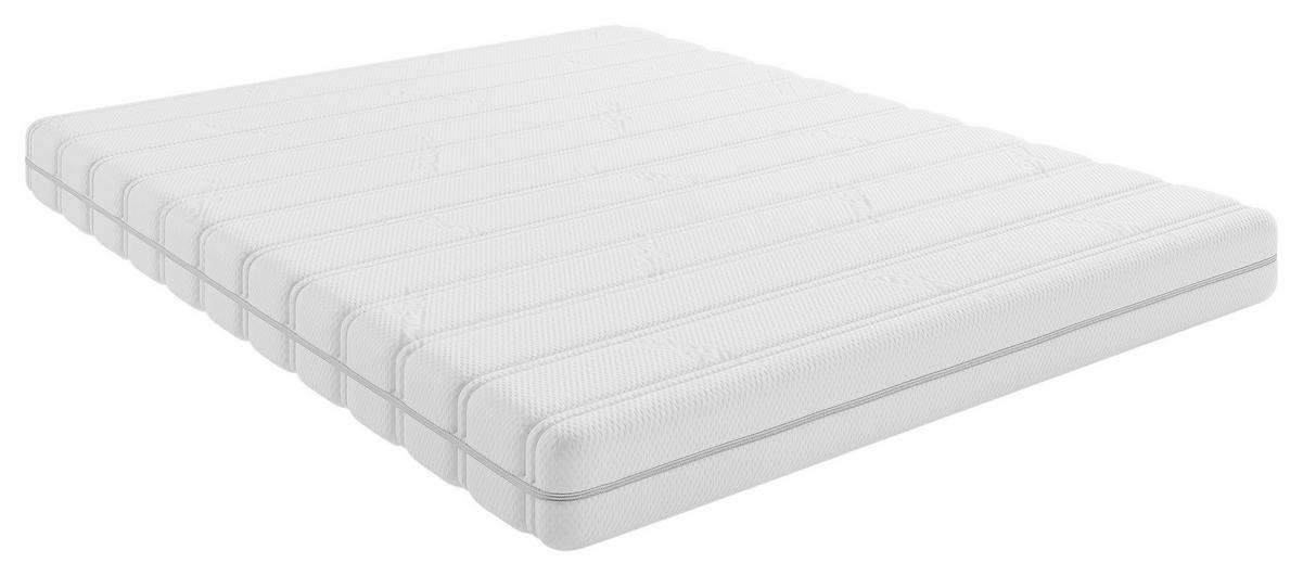 KINDERMATRATZE Active H2 140/200 cm  - Weiß, Basics, Textil (140/200cm) - Livetastic