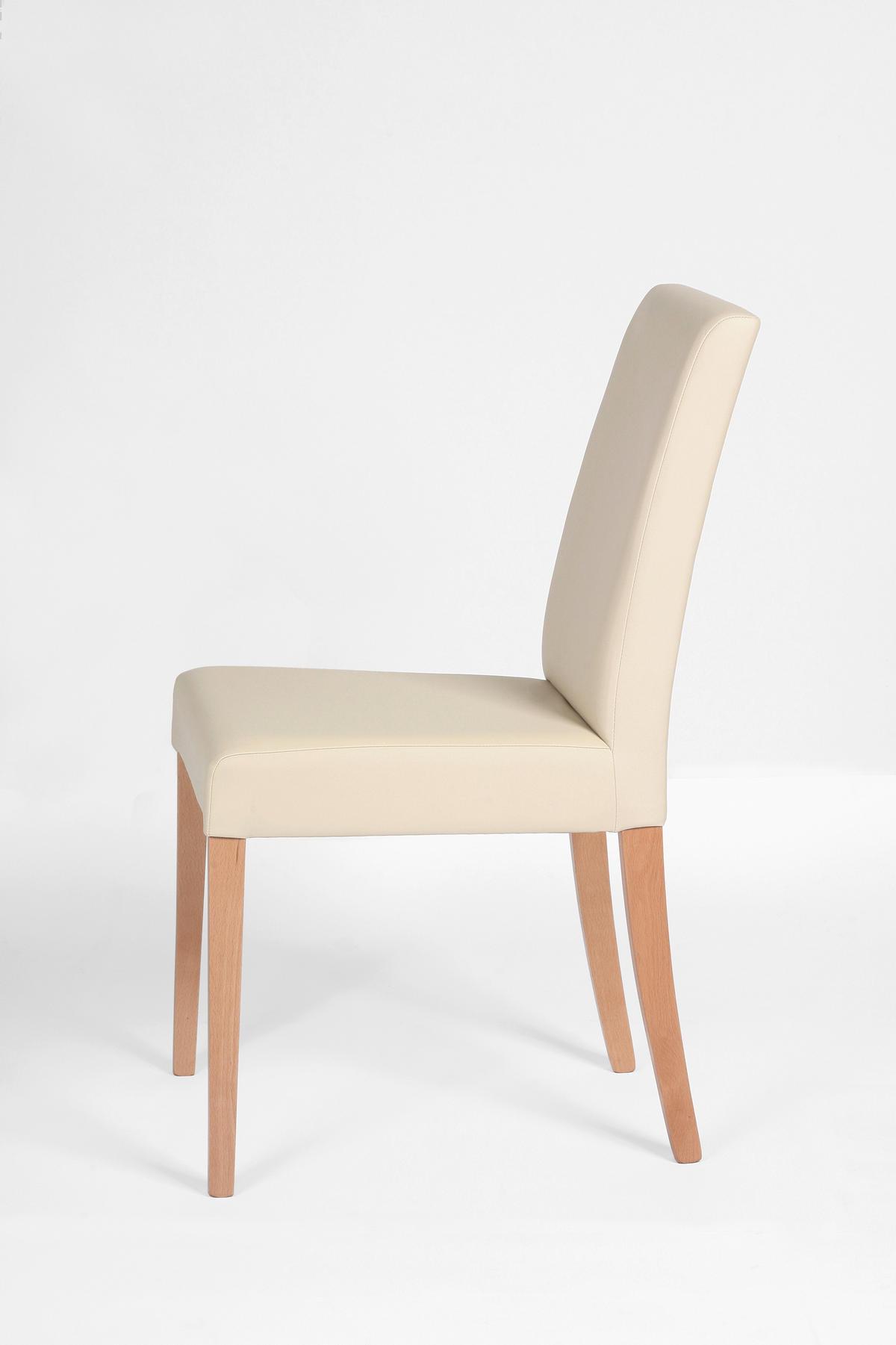 STOLICA  bež       - boja bukve/bež, Dizajnerski, drvo/tekstil (56,5/91/43,5cm) - Cantus