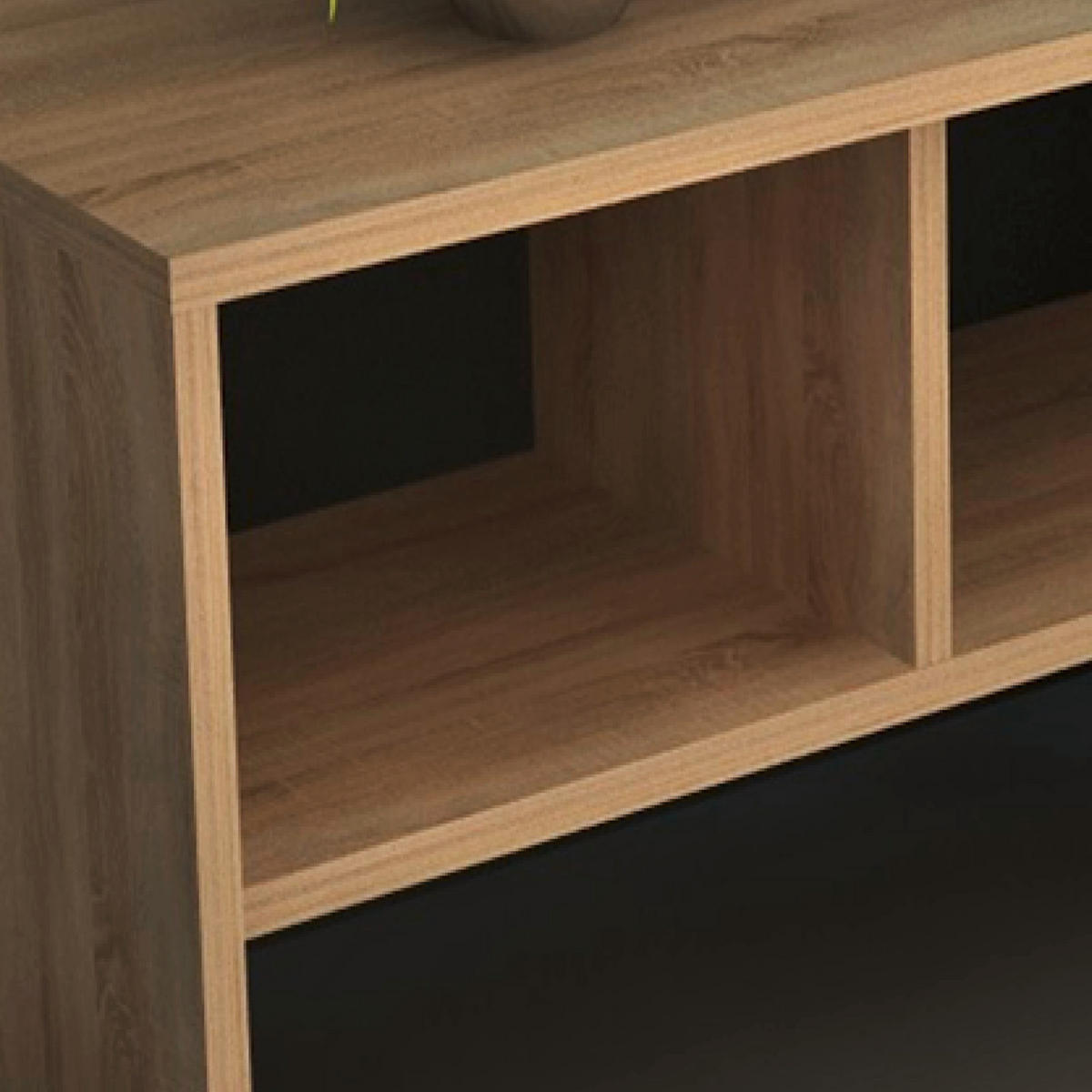 COUCHTISCH 63/30/40 cm rechteckig Eichefarben  - Eichefarben, Basics, Holzwerkstoff (63/30/40cm) - MID.YOU