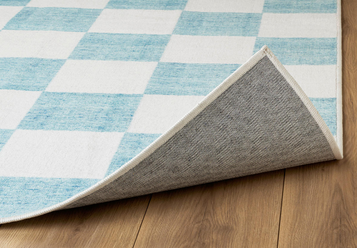 TUFTTEPPICH 80/150 cm MESIO JACK Mintgrün, Grauweiß  - Grauweiß/Mintgrün, Design, Kunststoff/Textil (80/150cm) - Lindorug