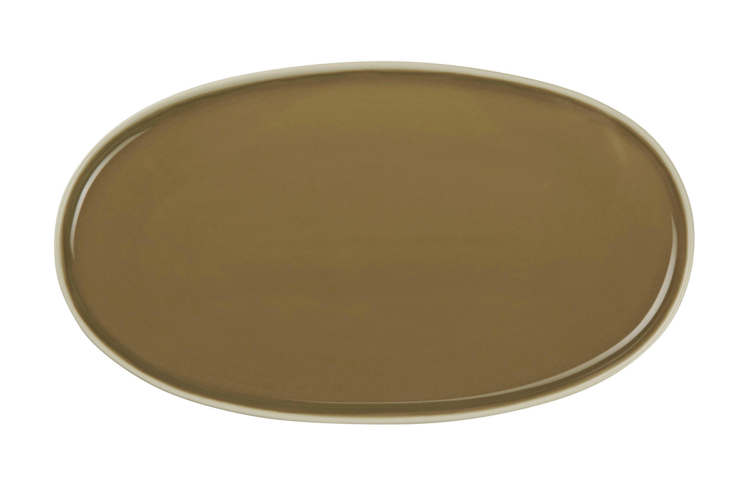 PLATTE  28,5/16 cm   - Karamell, Basics, Keramik (28,5/16cm) - ASA