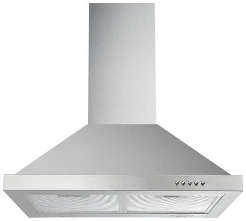 DUNSTABZUGSHAUBE CH44078-60IXA  - Edelstahlfarben, Trend, Metall (59,5/63,5-100/50cm) - Respekta