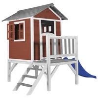 SPIELHAUS 240/189/167 cm  - Blau/Weiss, Konventionell, Holz/Kunststoff (240/189/167cm)