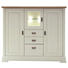 HIGHBOARD 157/135/45 cm - Champagner/Braun, LIFESTYLE, Glas/Holz (157/135/45cm) - Landscape HIGHBOARD 157/135/45 cm - Champagner/Braun, LIFESTYLE, Glas/Holz (157/135/45cm) - Landscape