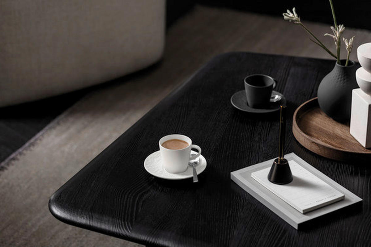 ESPRESSOTASSE Manufacture Rock Blanc 100 ml  - Weiß, Design, Keramik (8,5/6,5/6cm) - Villeroy & Boch