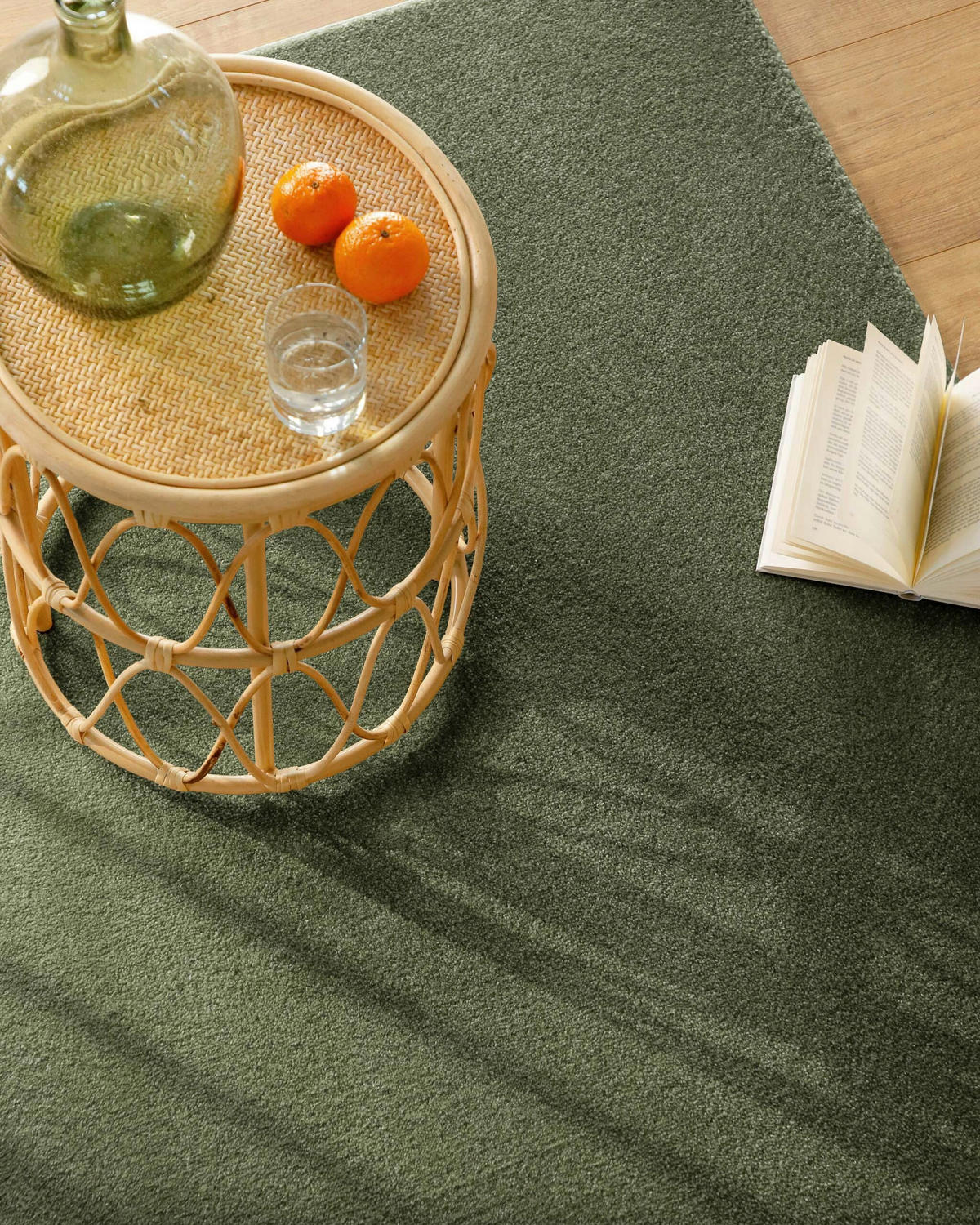 WEBTEPPICH  Wohnzimmer 140/200 cm Esprit Olivgrün rechteckig  - Olivgrün, Basics, Textil (140/200cm) - Esprit