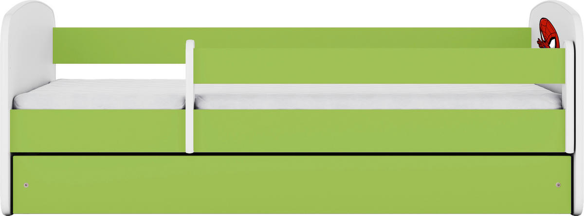 KINDER-/JUNIORBETT - Birkefarben/Weiß, MODERN, Holz/Holzwerkstoff (80/160cm) - MID.YOU