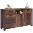 KOMMODE 156,4/88,5/41,3 cm - Dunkelgrau/Dunkelbraun, Trend, Holzwerkstoff/Kunststoff (156,4/88,5/41,3cm) - Carryhome KOMMODE 156,4/88,5/41,3 cm - Dunkelgrau/Dunkelbraun, Trend, Holzwerkstoff/Kunststoff (156,4/88,5/41,3cm) - Carryhome