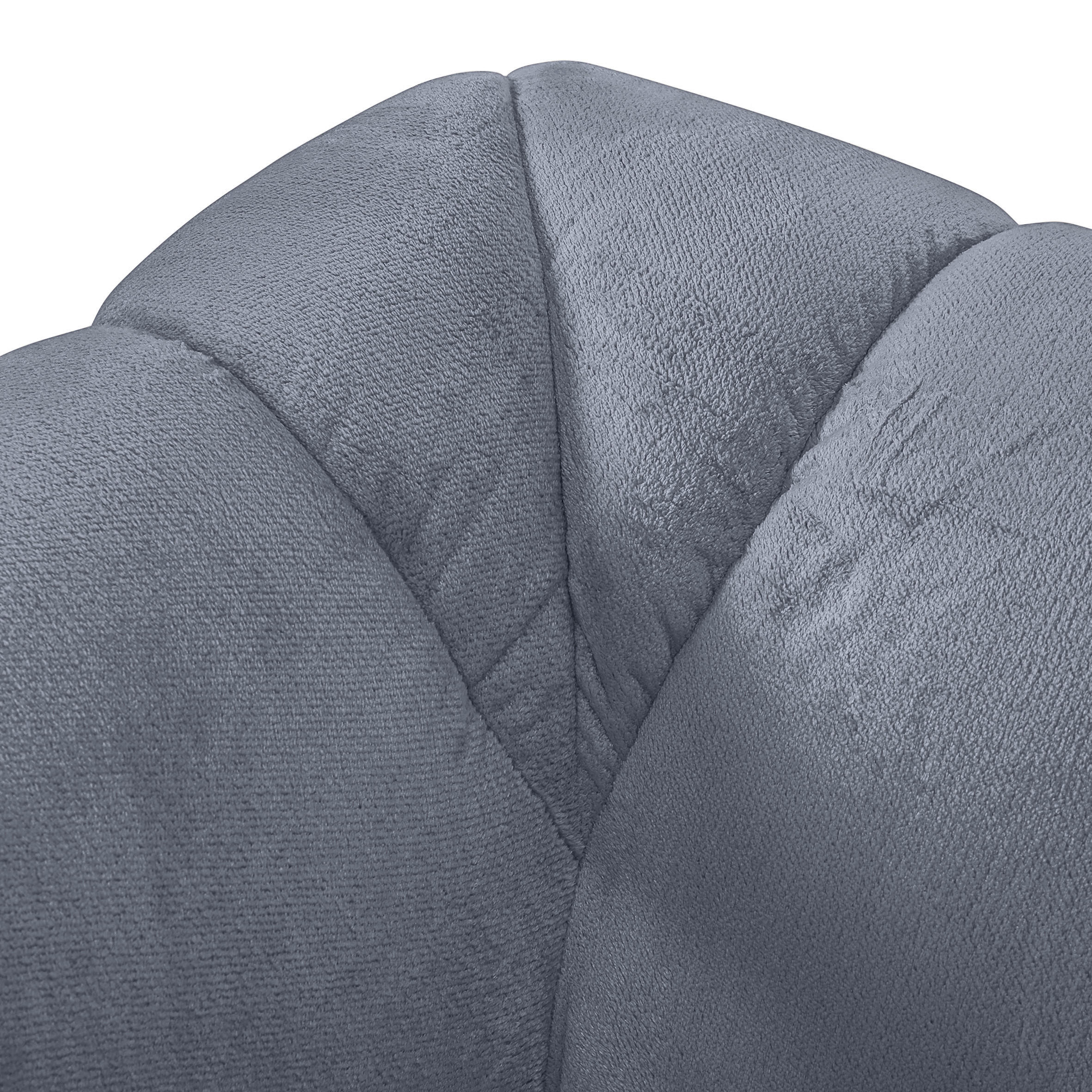 Thumbnail - Carryhome Bigsofa, Petrol, Textil, 2-3-Sitzer, 220x67x106 cm, Rücken echt, Wohnzimmer, Sofas & Couches, Sofas, Bigsofas