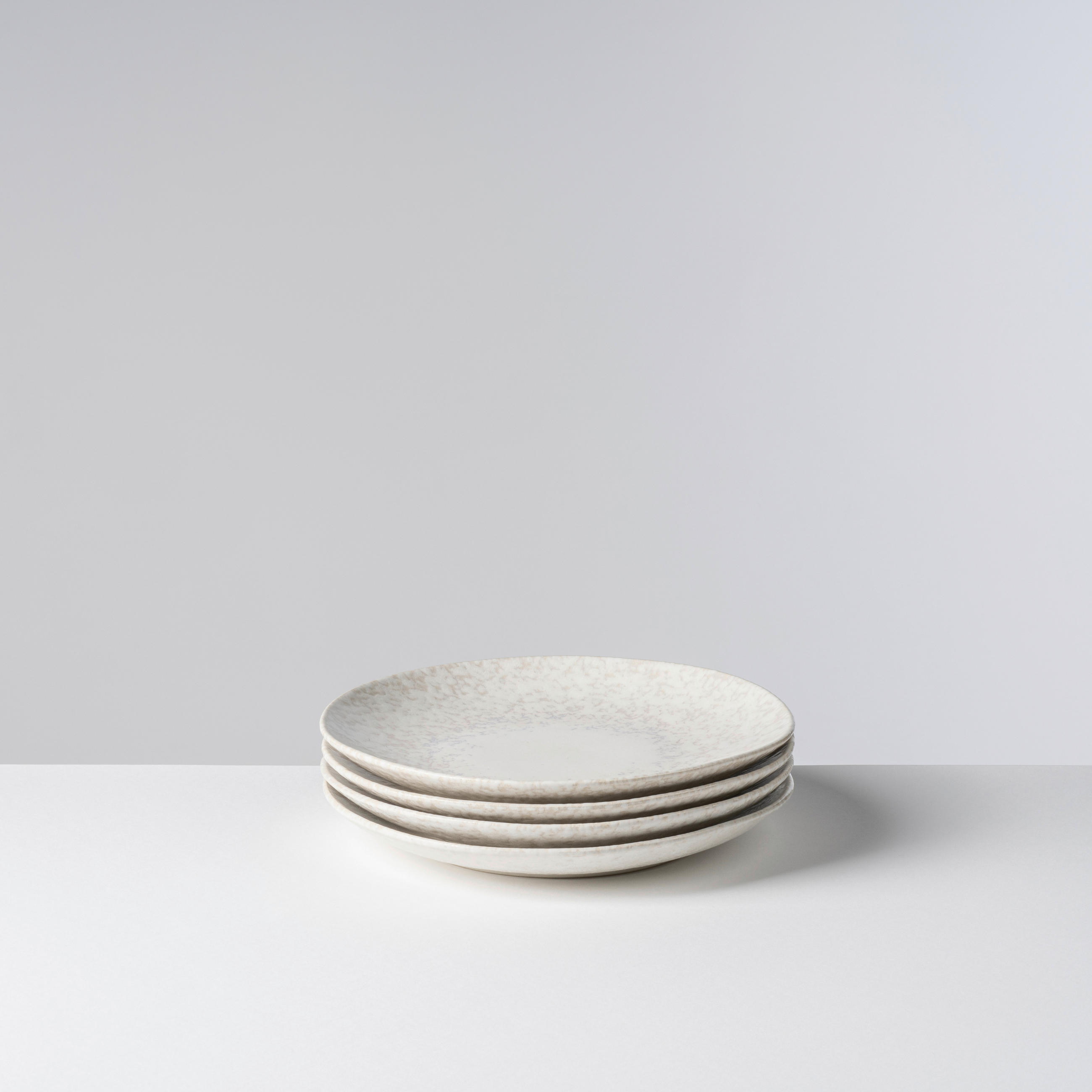 DESSERTTELLERSET Creme 4-teilig ALPENWIESE  - Creme, Basics, Keramik (22,3/2,7cm) - Gipfelstück