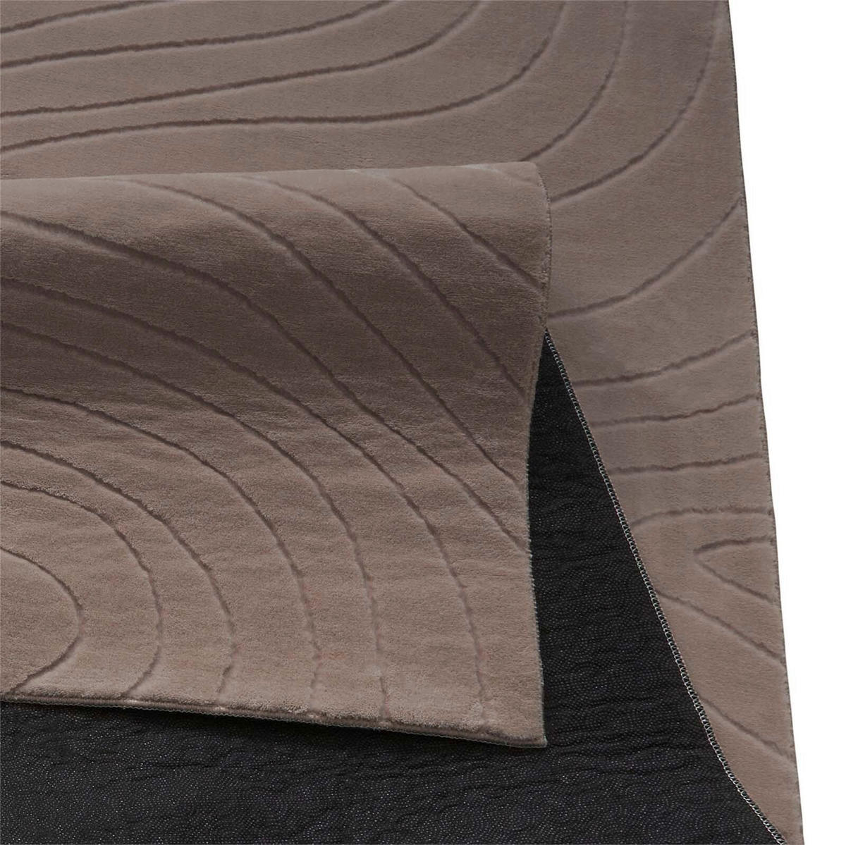 WEBTEPPICH 200/290 cm Stilo Taupe rechteckig  - Taupe, Basics, Textil (200/290cm) - Novel