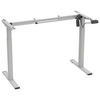 TISCHGESTELL   - Silberfarben, Design, Metall (92/71/48cm) - MID.YOU