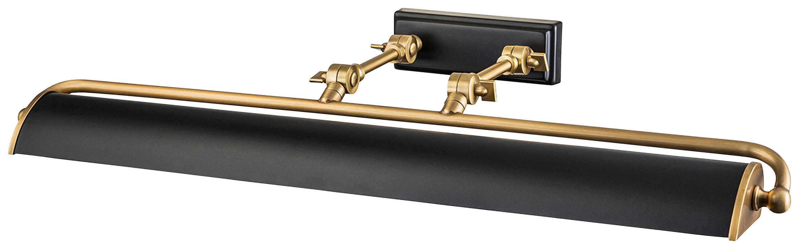 BILDERLEUCHTE  12,7 cm  - Messingfarben, KONVENTIONELL, Metall (12,7cm) - Elstead Lighting