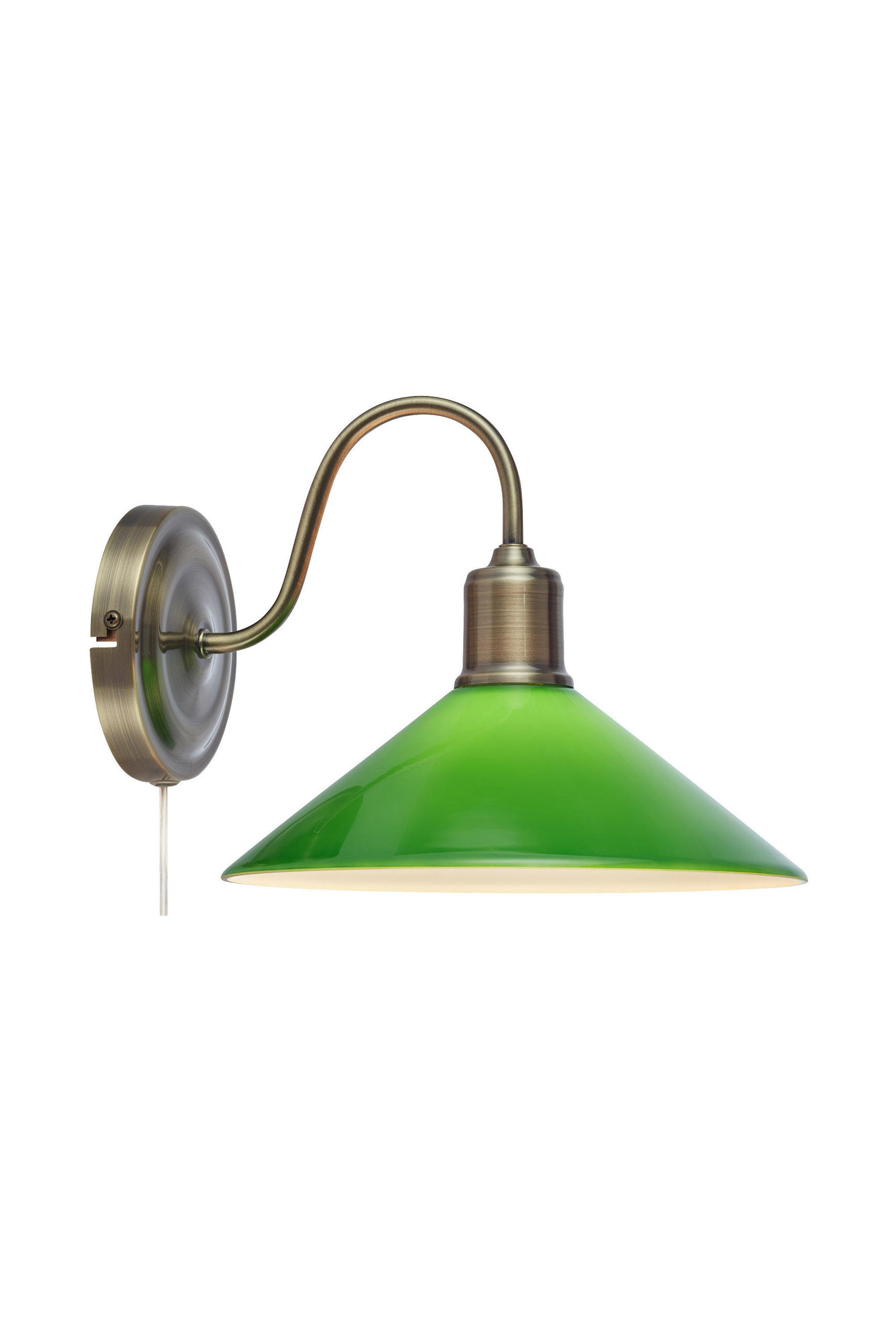 WANDLEUCHTE - Grün, Basics, Metall (25/21/29,5cm) - Markslöjd