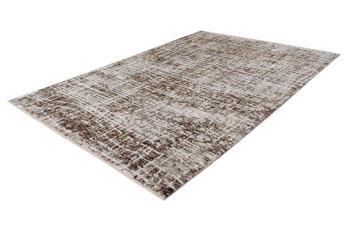 FLACHWEBETEPPICH 120/170 cm Taupe rechteckig  - Taupe, Basics, Textil (120/170cm) - Kayoom